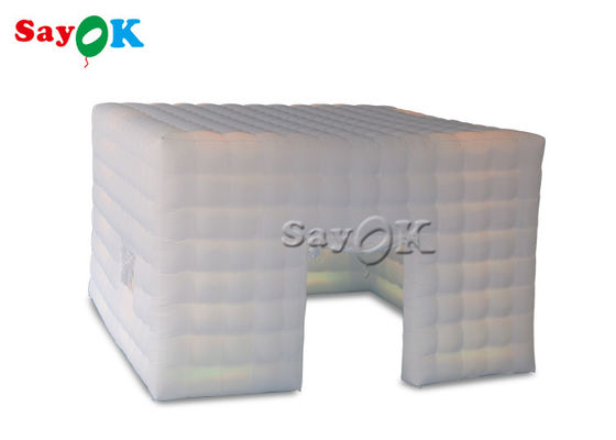 tenda tiup luar ruangan Disesuaikan 6m 20ft Tenda Persegi Tiup Acara Pesta Pernikahan