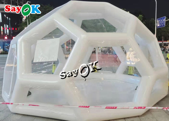 Tenda Tiup Transparan 3x3m Hotel Pop Up Tenda Gelembung Bening Tiup Transparan Untuk Acara