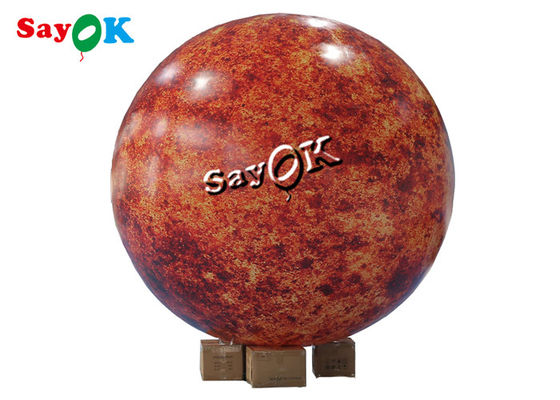 Panggung Konser Dekorasi Pencahayaan Tiup Big Blow Up Burning Sun Untuk Pesta Malam