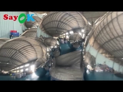 Colorful PVC Inflatable Reflective Ball Christmas Decoration Inflatable Sphere Mirror Balon
