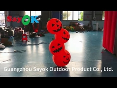 4.9ft Bentuk labu LED Inflatable Model Led Led Bentuk labu Halloween Dekorasi