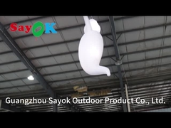 5 FT Tinggi Halloween Inflatables Cute Outdoor Hanging Ghost Dekorasi