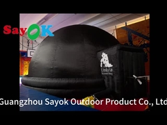 Tenda Kubah Planetarium Portable Inflatables Untuk Bioskop Film Dan Anak-anak Peralatan Pendidikan Sekolah