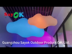 dekorasi pencahayaan tiup