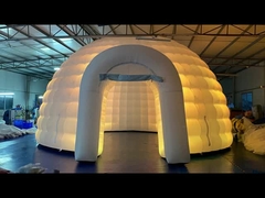 Desain 3D gratis 8m 26ft besar inflatable tenda Igloo Dome
