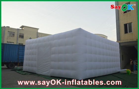 Outwell Air Tent Besar Tenda Inflatable Portable Raksasa Kain Nylon Putih Tenda Udara Inflatable, 3m Saluran
