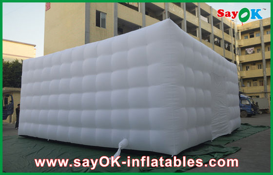 Outwell Air Tent Besar Tenda Inflatable Portable Raksasa Kain Nylon Putih Tenda Udara Inflatable, 3m Saluran