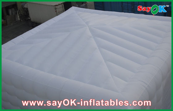 Tenda Cube Inflatable Air Tenda Inflatable Disesuaikan Big White Go Outdoor Tenda Inflatable Cube Dengan Pintu