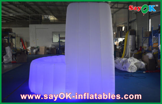 Air Bukti White Bar Counter Inflatable Yard, Dekorasi 3,5 * 3,5 * 3m