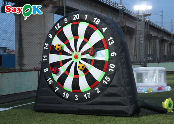 3m Inflatable Papan Dart Sepak Bola Target Permainan Sepak Bola Menembak Tendangan Anak Panah Inflable Sepak Bola Menembak Target