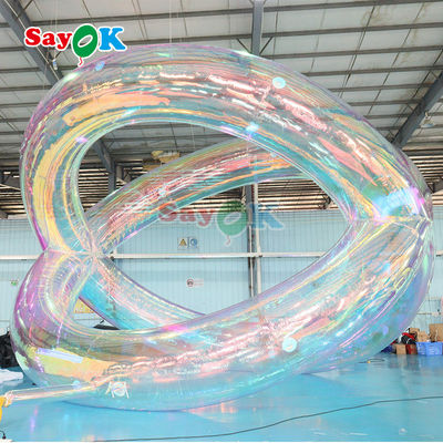 Warna-warni PVC Inflatable X Ball Inflatable Ballon Iklan