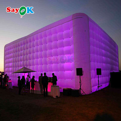 100 Orang Giant LED Outdoor Party Event Disco Tenda Inflatable