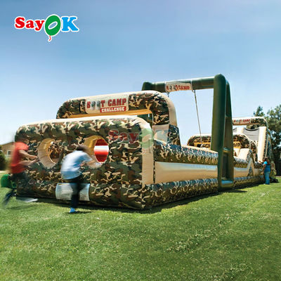 Kursus rintangan kembung komersial Kembung di luar ruangan Kursus rintangan kembung raksasa untuk orang dewasa