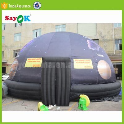 3d Cinema Tent Portable Inflatable Dome Panetarium 5m Proyektor Planetarium untuk sekolah