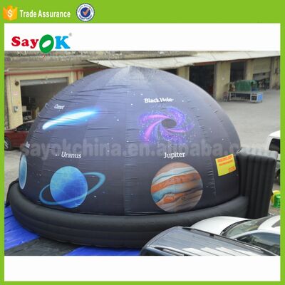 3d Cinema Tent Portable Inflatable Dome Panetarium 5m Proyektor Planetarium untuk sekolah