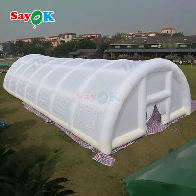 Sayok Free 3D Design PVC Tarpaulin Gedung Besar Inflatables Stadion Olahraga Raksasa Tenda Inflatable