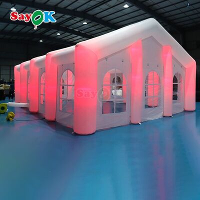 Sayok Customized Modern Big Outdoor Events Pesta Pernikahan Tenda Led Led Led Led Besar untuk 100 Orang