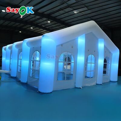 Sayok Customized Modern Big Outdoor Events Pesta Pernikahan Tenda Led Led Led Led Besar untuk 100 Orang