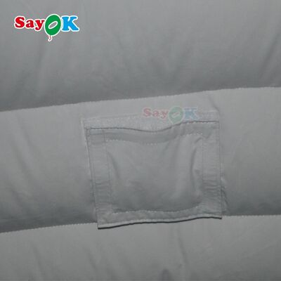 Tenda Kubah Astronomi OEM 3D Planetarium Bioskop Digital Seluler Proyektor Bintang Tenda Kubah Planetarium Tiup Dengan Penutup