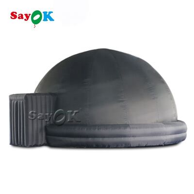 Sayok Tenda Kubah Proyeksi Planetarium Inflatable Tenda Kubah Planetarium Portable Inflatable