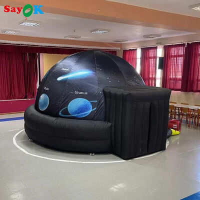 Sayok Sekolah Astronomi Tenda Kubah Proyeksi Tiup Tenda Planetarium Proyeksi Tiup Kubah Planetarium