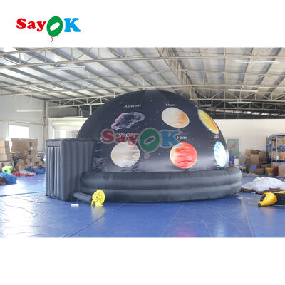 Sayok Sekolah Astronomi Tenda Kubah Proyeksi Tiup Tenda Planetarium Proyeksi Tiup Kubah Planetarium