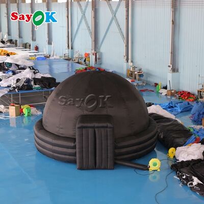 Sayok Tenda Kubah Planetarium Inflatable Tenda Kubah Planetarium Portable Inflatable untuk Pameran