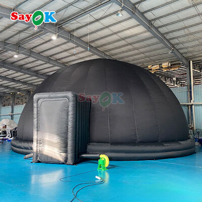 Kubah Planetarium Profesional yang Bisa Diinflasi untuk Astronomi Pendidikan Sekolah 12m Diameter