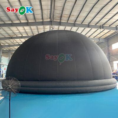 Kubah Planetarium Profesional yang Bisa Diinflasi untuk Astronomi Pendidikan Sekolah 12m Diameter