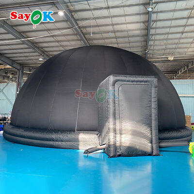 Kubah Planetarium Profesional yang Bisa Diinflasi untuk Astronomi Pendidikan Sekolah 12m Diameter