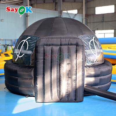 Tenda Proyeksi Kubah Planetarium Portable Inflatable yang Disesuaikan untuk Sekolah Diameter 3m