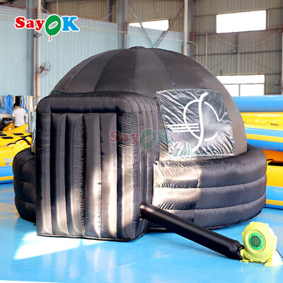 Tenda Proyeksi Kubah Planetarium Portable Inflatable yang Disesuaikan untuk Sekolah Diameter 3m