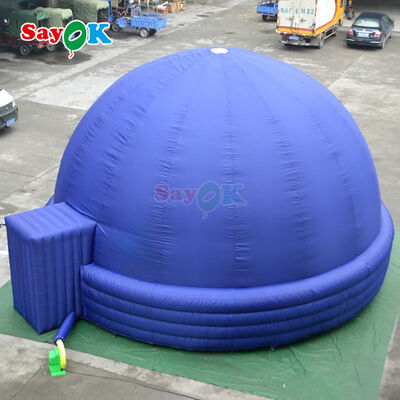 Tenda Proyeksi Planetarium Berkubah yang Bisa Dipompa untuk Sekolah 7m Dia