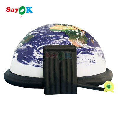 Kubah Planetarium yang Bisa Dipompa Portable dengan 100% Blackout Flame-Retardant Fabric untuk Proyeksi 360°