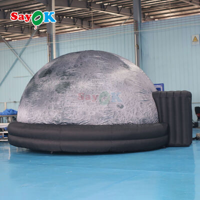 Mudah Setup Portable Inflatable Dome untuk cepat perakitan Pop-up Planetarium Room
