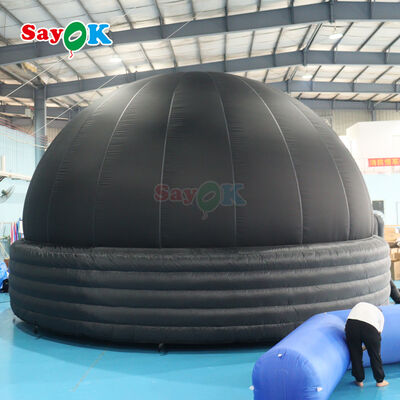 Kubah Planetarium Tiup SAYOK Diameter 8m dengan Fitur Blackout 100% dan Tahan Api untuk Sekolah