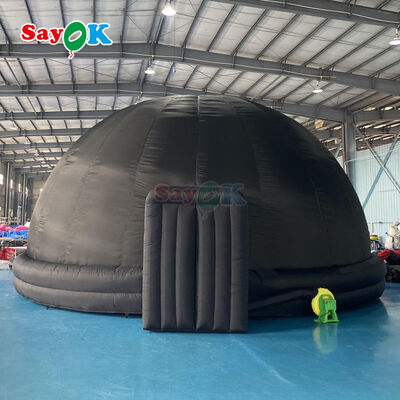 Kubah Planetarium Tiup SAYOK Diameter 8m dengan Fitur Blackout 100% dan Tahan Api untuk Sekolah
