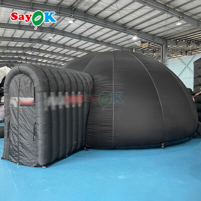 100% Blackout Fire-Retardant Inflatable Planetarium Dome dengan akses kursi roda untuk penggunaan pendidikan
