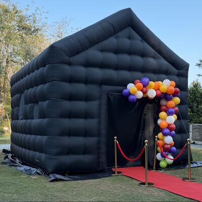 Tenda Klub Malam Berkapasitas Portable dengan Kain Oxford yang Tahan Air, Lampu LED yang Dapat Dikustomisasi, dan Pengaturan Cepat untuk Acara Luar Ruang