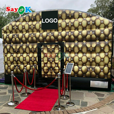 Tenda Disko Tiup Tahan Air Tahan UV Tahan Angin Kustom untuk Acara Luar Ruangan dan Pesta