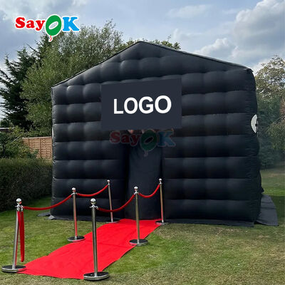 Tenda Disko Tiup Tahan Air Tahan UV Tahan Angin Kustom untuk Acara Luar Ruangan dan Pesta