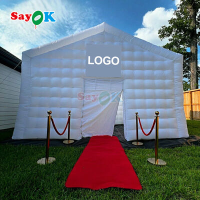 Tenda Disko Tiup Tahan Air Tahan UV Tahan Angin Kustom untuk Acara Luar Ruangan dan Pesta