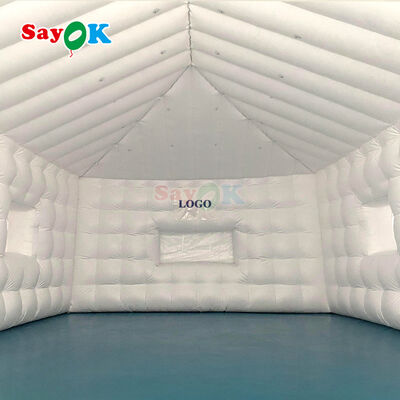 Tenda Tiup PVC Tahan Air Tahan Api Tahan UV Besar untuk Acara Luar Ruangan dan Pesta