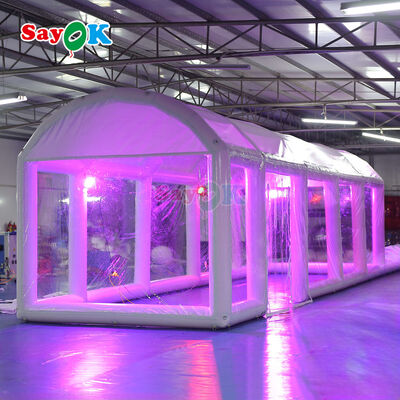 Tenda Kolam Tiup PVC Tahan Air, Kedap Udara, Tahan Api untuk Acara Luar Ruangan