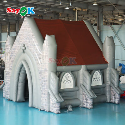 Portable Flame-Retardant Inflatable Church Tent for Outdoor Wedding Events with Customizable Options