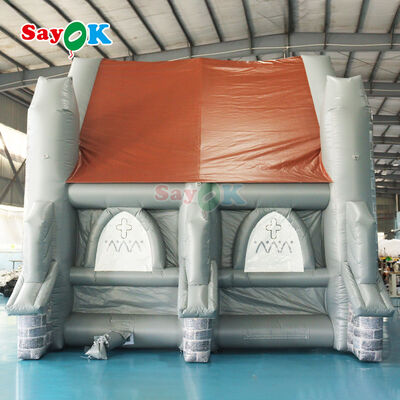 Portable Flame-Retardant Inflatable Church Tent for Outdoor Wedding Events with Customizable Options