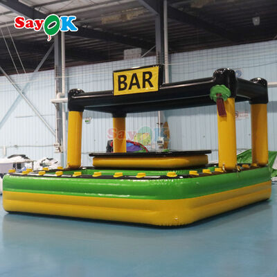 Waterproof Flame-Retardant Customizable Inflatable Pool Bar for Outdoor Events and Backyard Parties