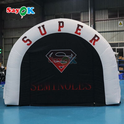 Portable Inflatable Event Tunnel with Custom Logo Printed and Durable 210D Oxford Cloth for Outdoor Sports
