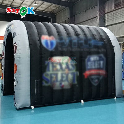 Custom Portable Inflatable Tunnel Tent for Outdoor Events Football Sports
