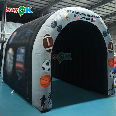 Custom Portable Inflatable Tunnel Tent for Outdoor Events Football Sports